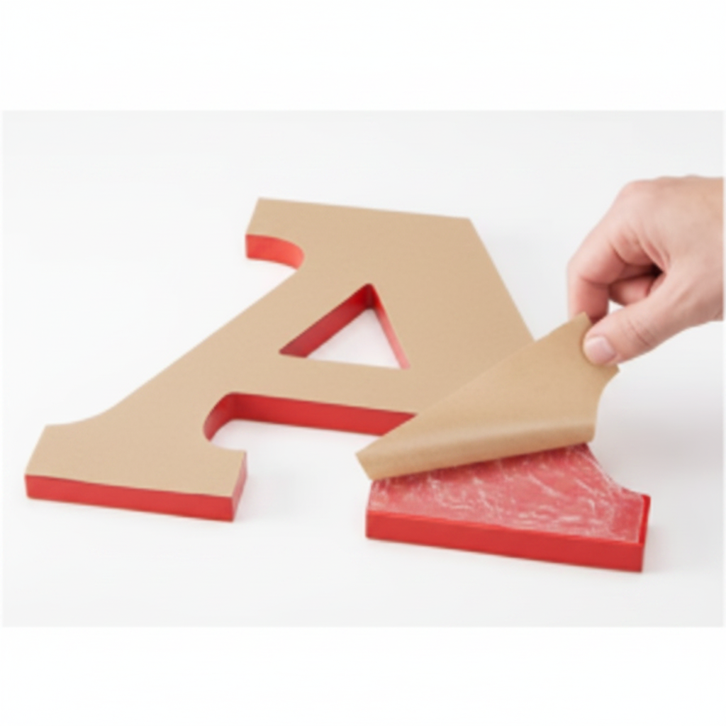Adhesive Backing Demo