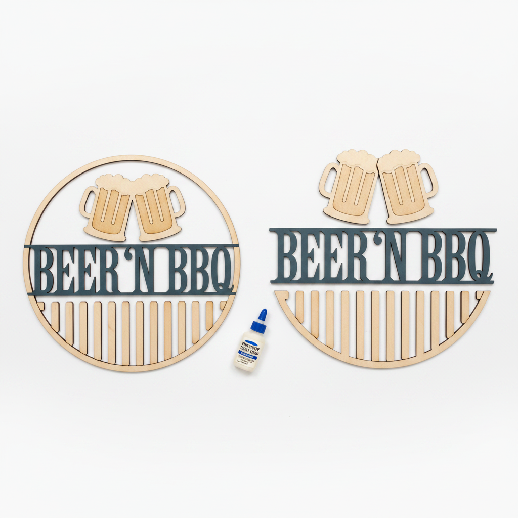 Beer N BBQ kit breakdown