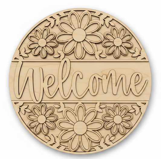 Cleaned Wood Sign