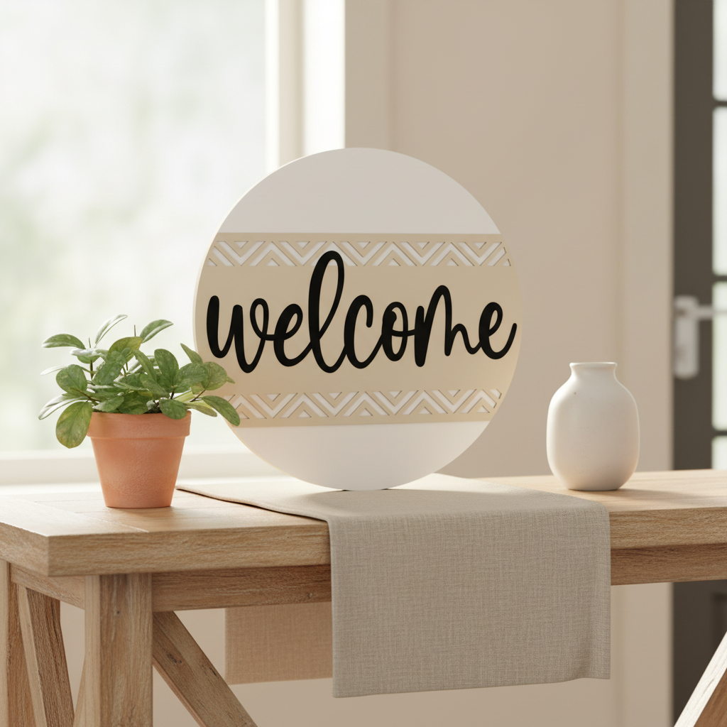 Entryway styling - corrected