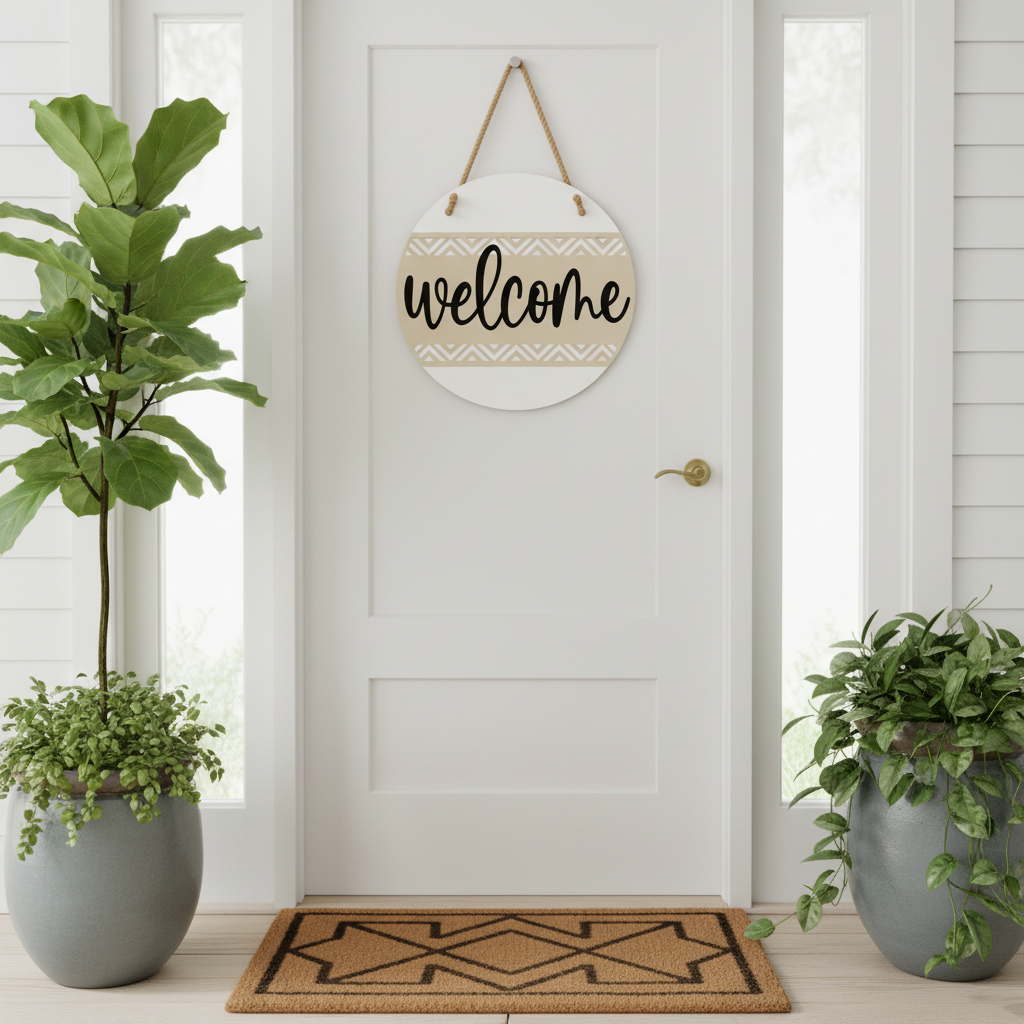 Front door - corrected