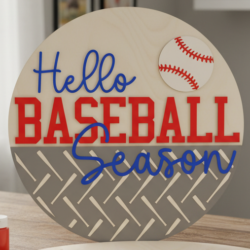 Hello Baseball Season lifestyle