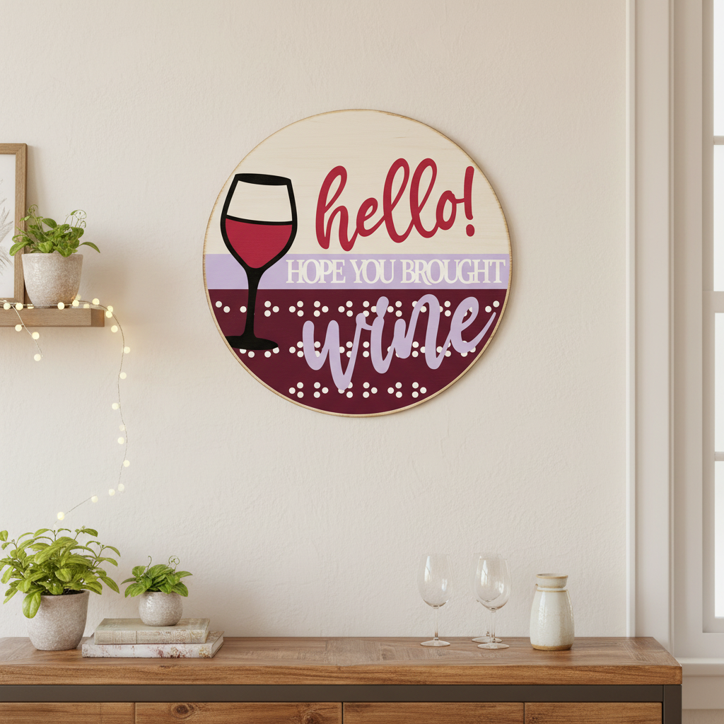 Hope You Brought Wine finished