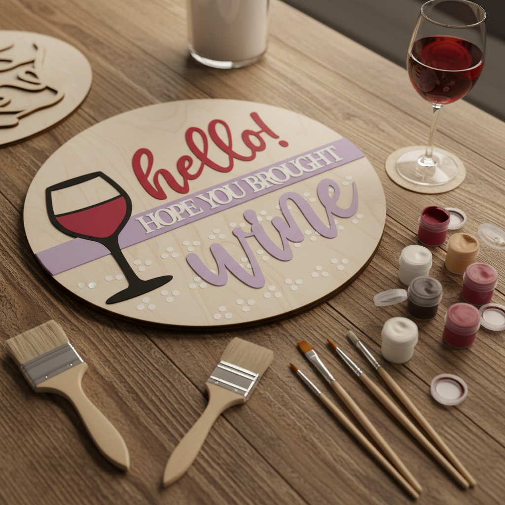 Hope You Brought Wine lifestyle
