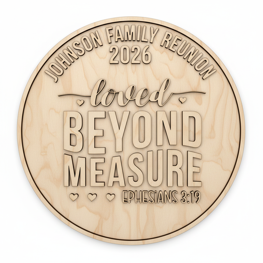 Loved Beyond Measure flat lay