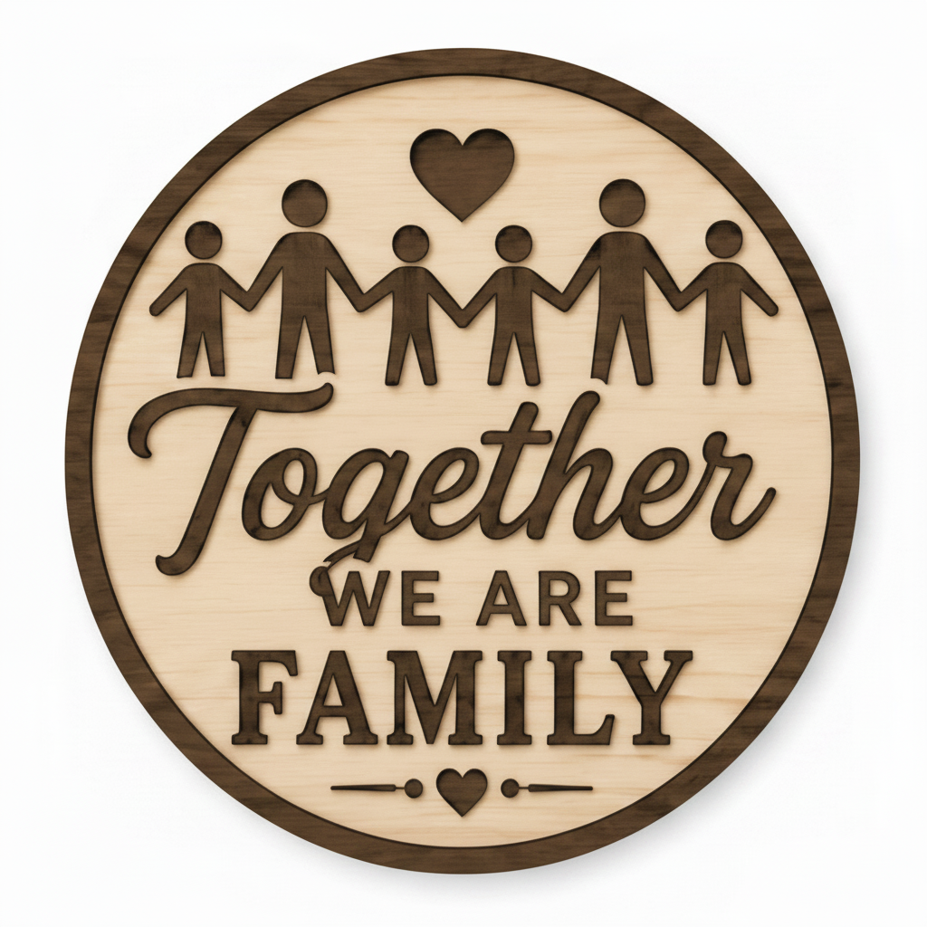 Together We Are Family tight crop