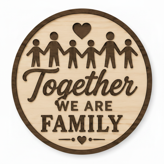 Together We Are Family tight crop