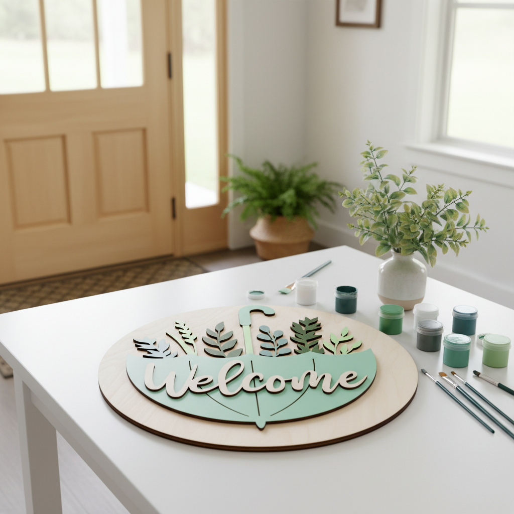 Welcome Botanical Umbrella lifestyle