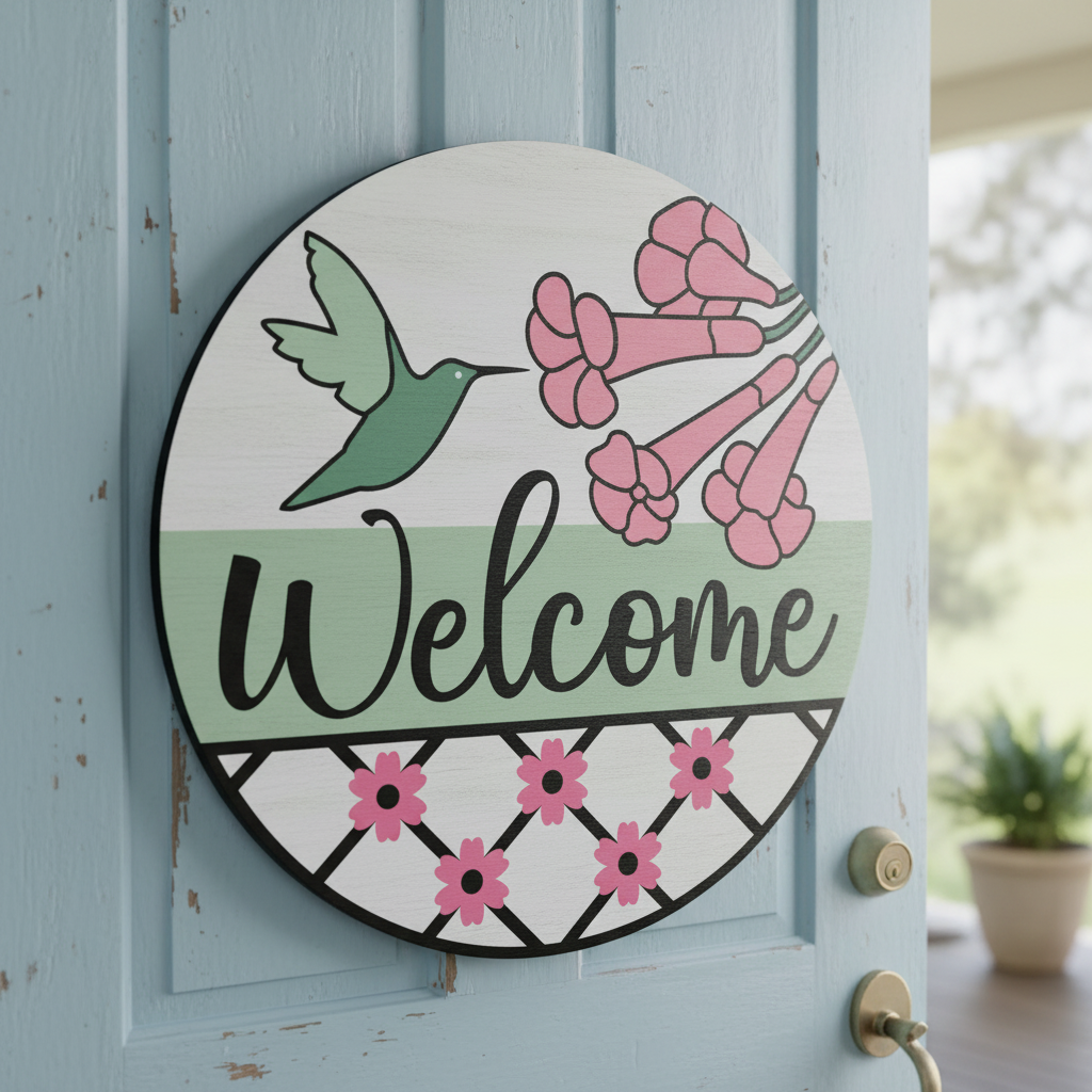 Welcome Hummingbird finished