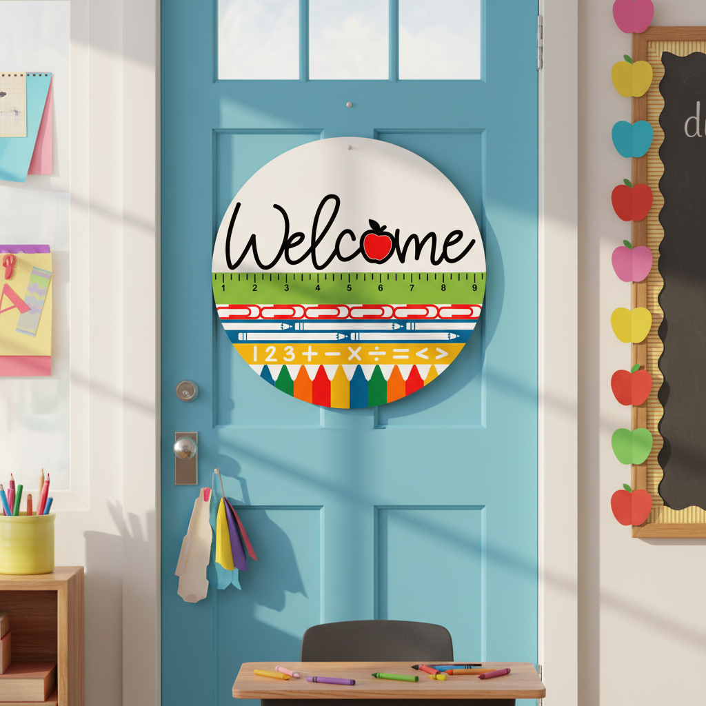 Welcome to Class DIY Wood Sign Kit | Teacher Classroom Décor